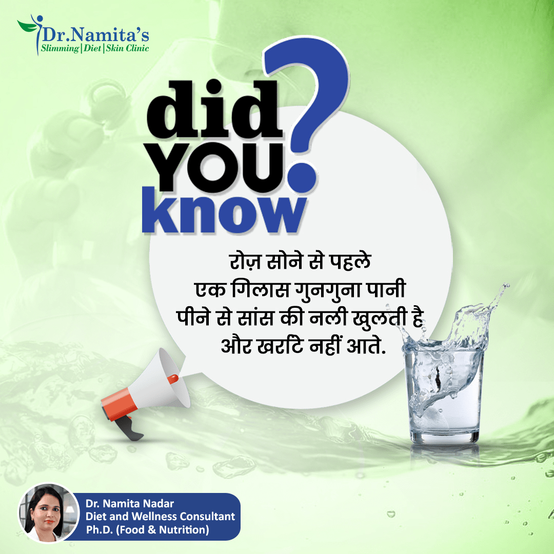 Did you know | Dr Namita Nadar Diet Clinic Noida